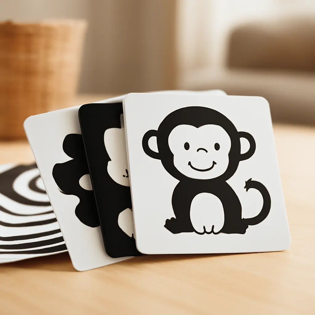 Comparatif des meilleures cartes contrastées bébé.