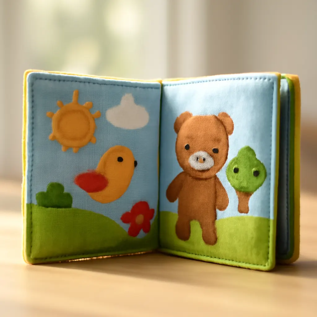 Guide d'achat : livre d’images en tissu pour bébé