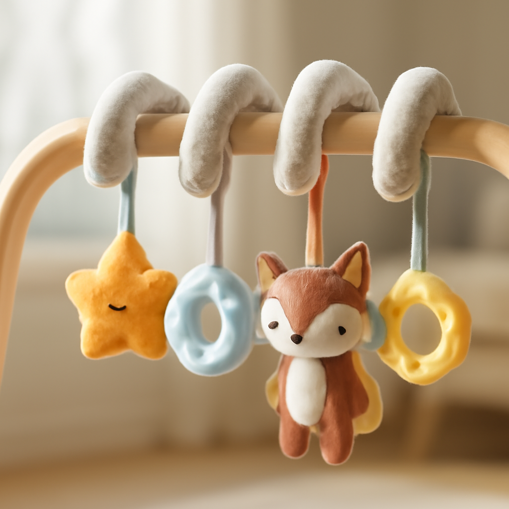 Spirale d’activité bébé : guide d'achat et critères essentiels – Utilisation au jardin (IA)