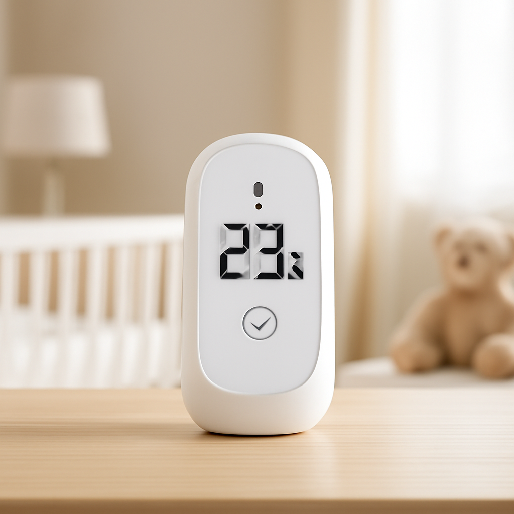 Le meilleur thermomètre de chambre bébé : guide d'achat – Utilisation au jardin (IA)